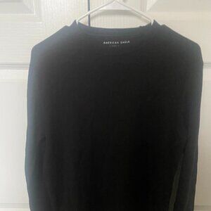 American Eagle Black Mens Sweater Small